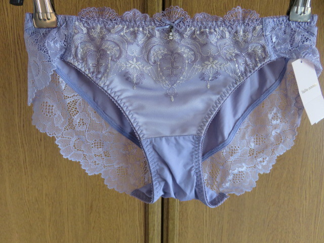 【新品】tutu anna縁側レースショーツ　M　紫系_画像3