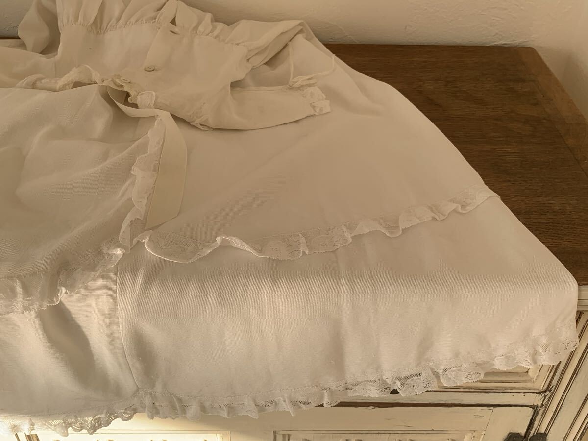 フランス 洗礼 ベビードレス ブロカント_画像9