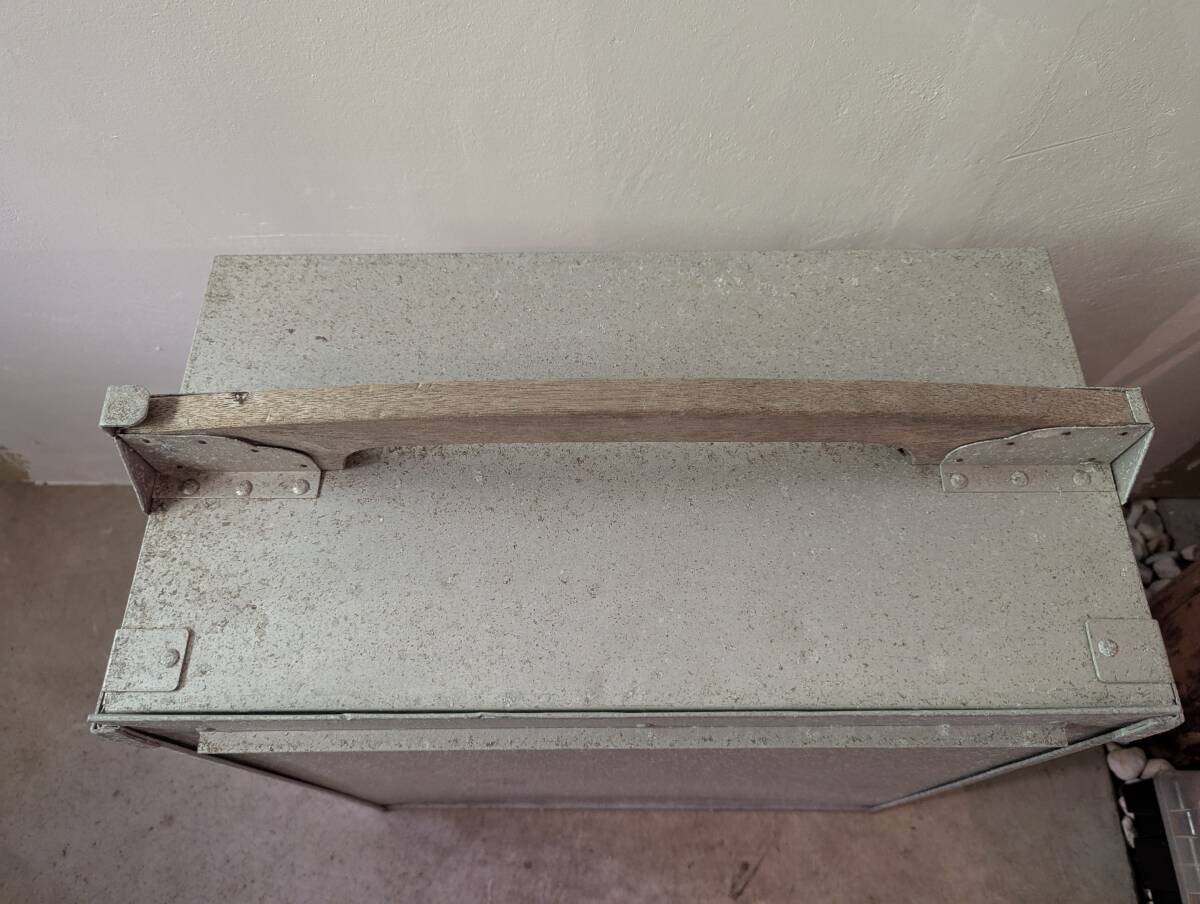 おかもち　岡持ち　出前箱　配達(dá)箱　昭和レトロ　中古