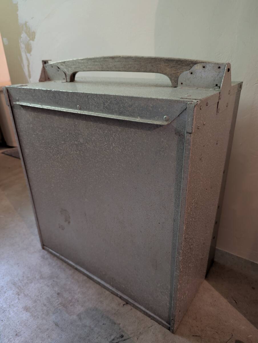 おかもち　岡持ち　出前箱　配達(dá)箱　昭和レトロ　中古