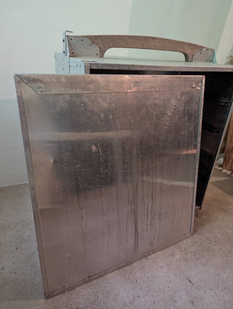 おかもち　岡持ち　出前箱　配達(dá)箱　昭和レトロ　中古