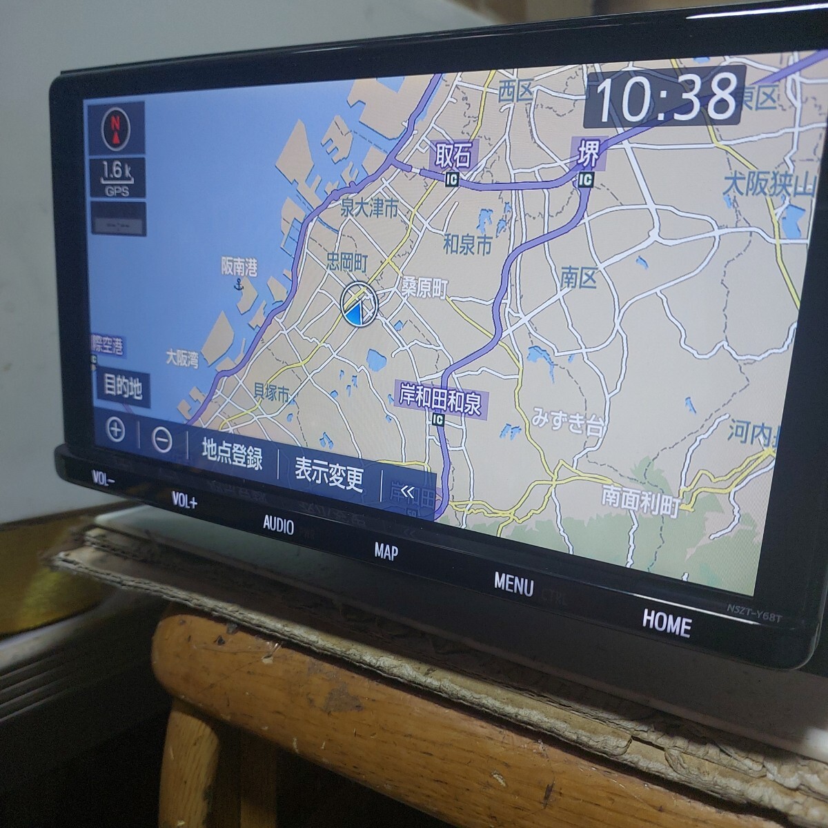 トヨタナビ NSZT-Y68T 2019年春版地図データ ディスクイジェクト不良 (管理番號: 25021272)