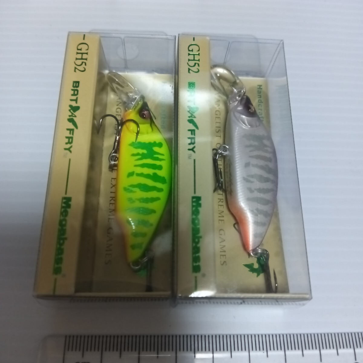 T100　メガバス MEGABASS グレートハンティング52 バタフライ GH52　2個セット　渓流　トラウト　ｖ_画像1