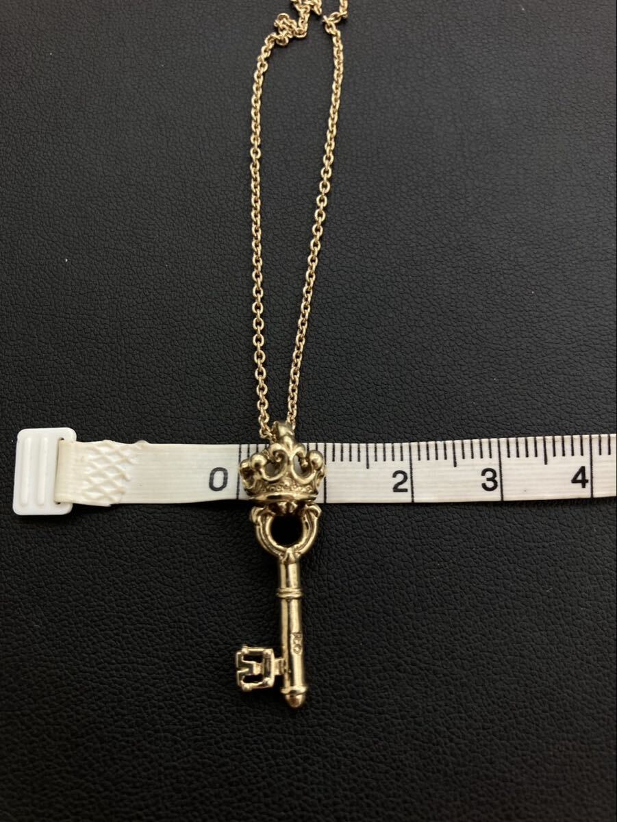 [ небо 9E155,156]* золотой Gold печать есть Royal Order RO Royal Order ключ очарование подвеска * K9, K10 YG колье 