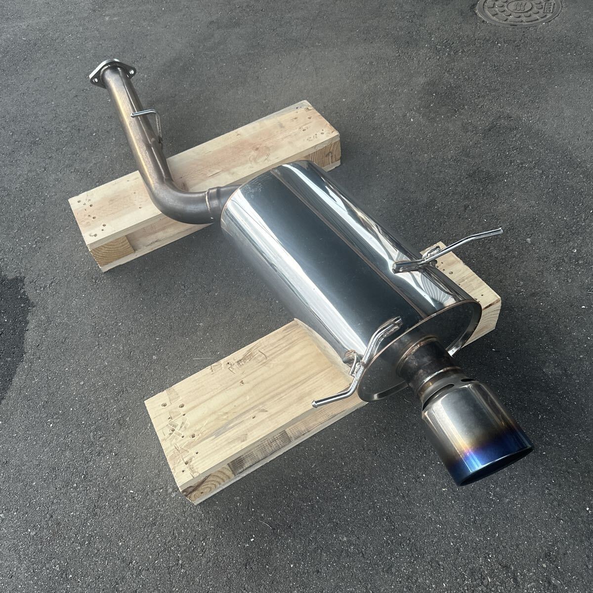 マツダ RX-7 FD3S HKS スーパーターボマフラー　程度良　HKS SUPER TURBO MUFKER 全型対応