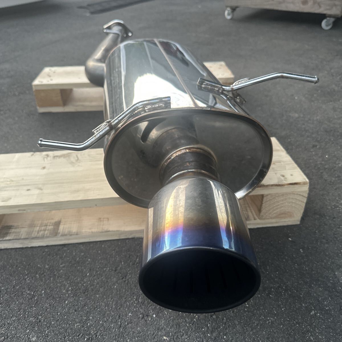 マツダ RX-7 FD3S HKS スーパーターボマフラー　程度良　HKS SUPER TURBO MUFKER 全型対応