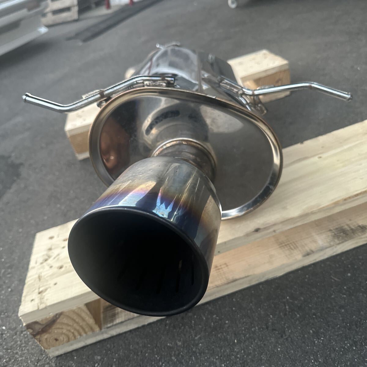 マツダ RX-7 FD3S HKS スーパーターボマフラー　程度良　HKS SUPER TURBO MUFKER 全型対応