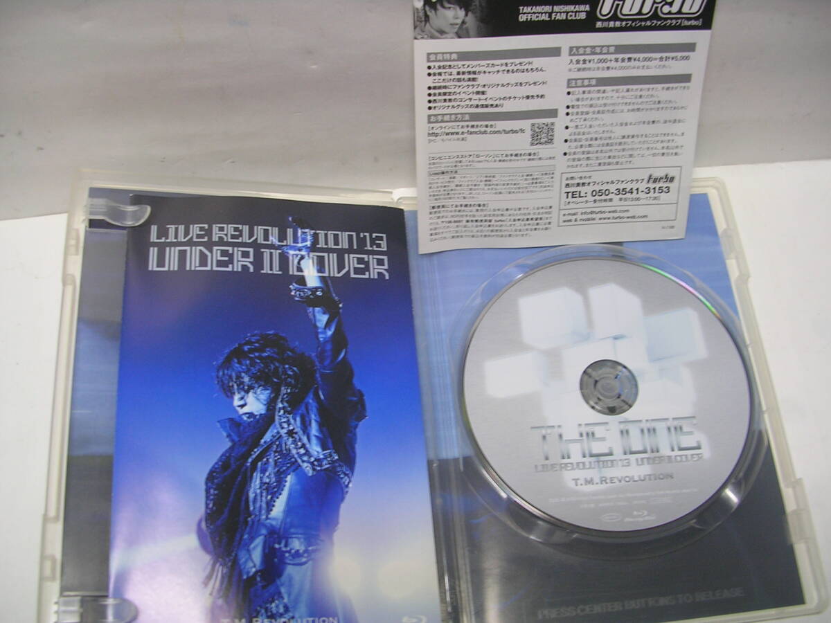 ◇◇Blu-ray Disc【T.M.レボリューション・T.M.R. LIVE REVOLUTION’13 UNDERⅡCOVER】未使用盤!_画像5