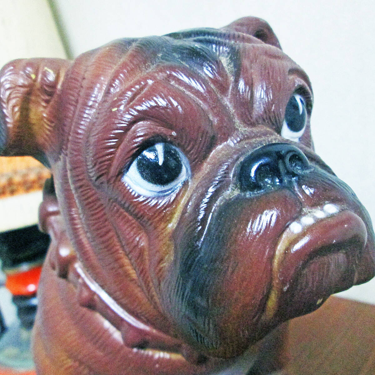 ★入手困難 人気 ビンテージ MACK TRUCK/マックトラック ソフビ 貯金箱/ブルドッグ/キャラクター/アドバタイジング/USA ミッドセンチュリー_画像8