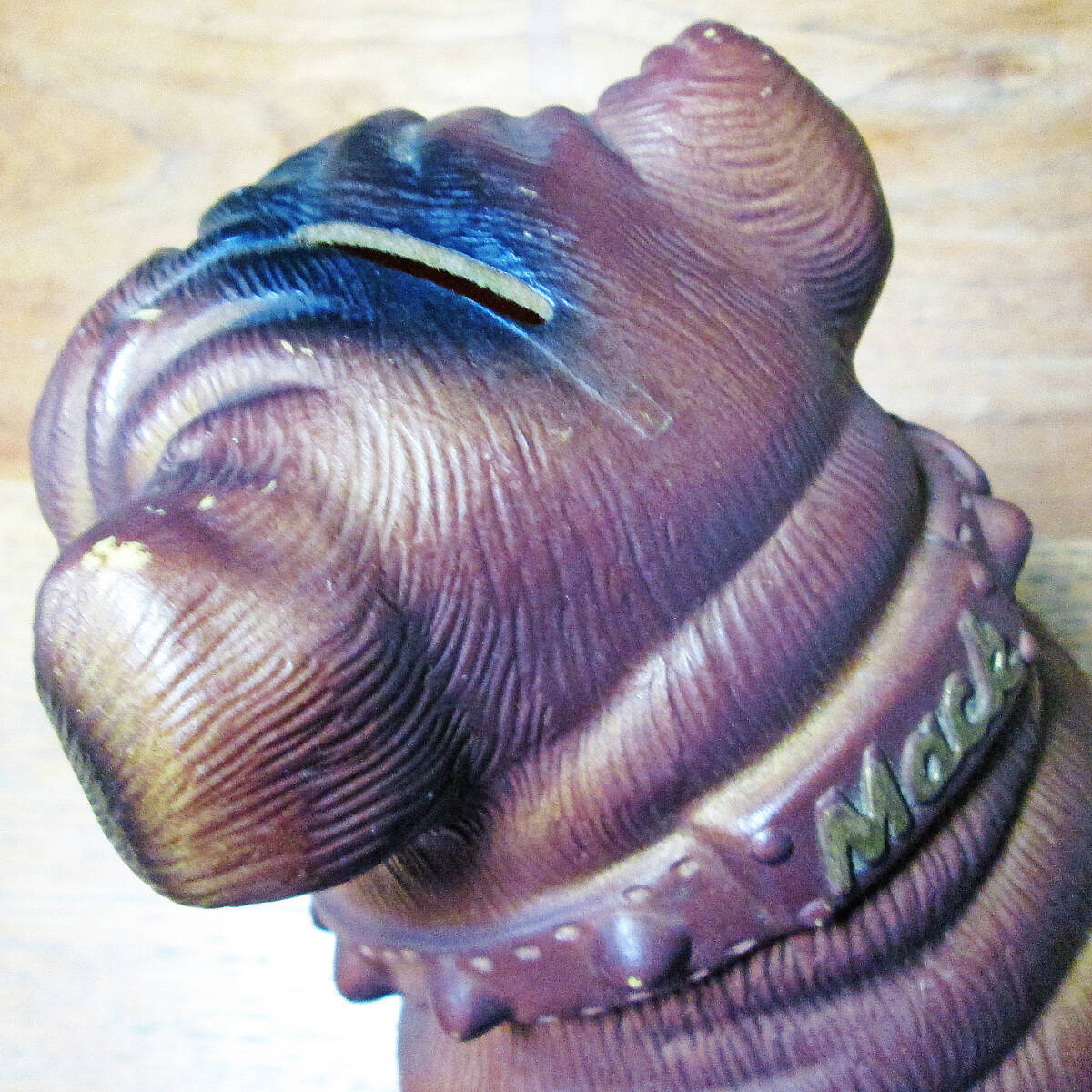 ★入手困難 人気 ビンテージ MACK TRUCK/マックトラック ソフビ 貯金箱/ブルドッグ/キャラクター/アドバタイジング/USA ミッドセンチュリー_画像9