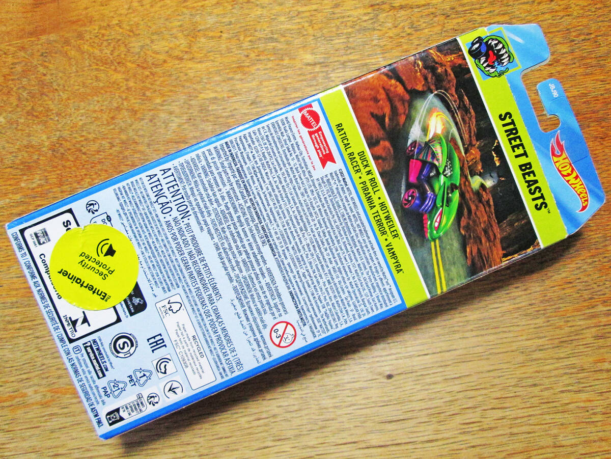 ★鬼レア★入手困難★GIFT PACK DUCK'N ROLL/ブルー ダックンロール/青 アヒル/HOTWEILER/RATICAL RACER/RATICAL/ピラニア/VAMPYRAコウモリ_画像10