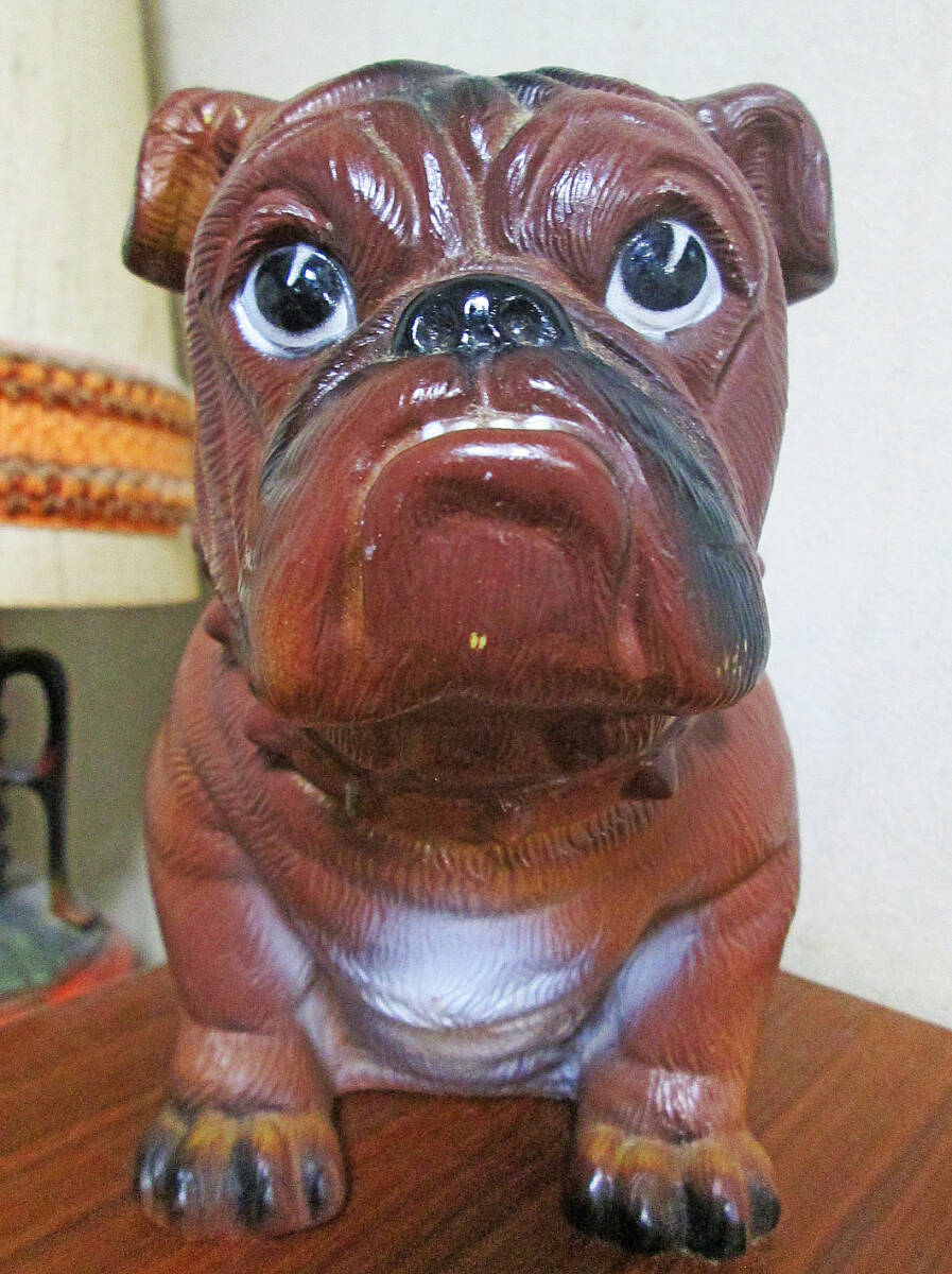 ★入手困難 人気 ビンテージ MACK TRUCK/マックトラック ソフビ 貯金箱/ブルドッグ/キャラクター/アドバタイジング/USA ミッドセンチュリー_画像3