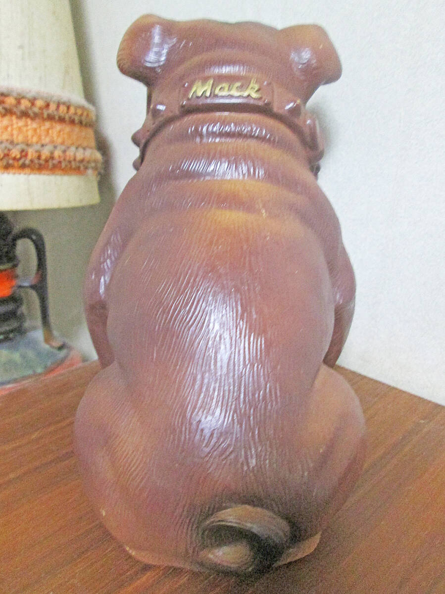 ★入手困難 人気 ビンテージ MACK TRUCK/マックトラック ソフビ 貯金箱/ブルドッグ/キャラクター/アドバタイジング/USA ミッドセンチュリー_画像6