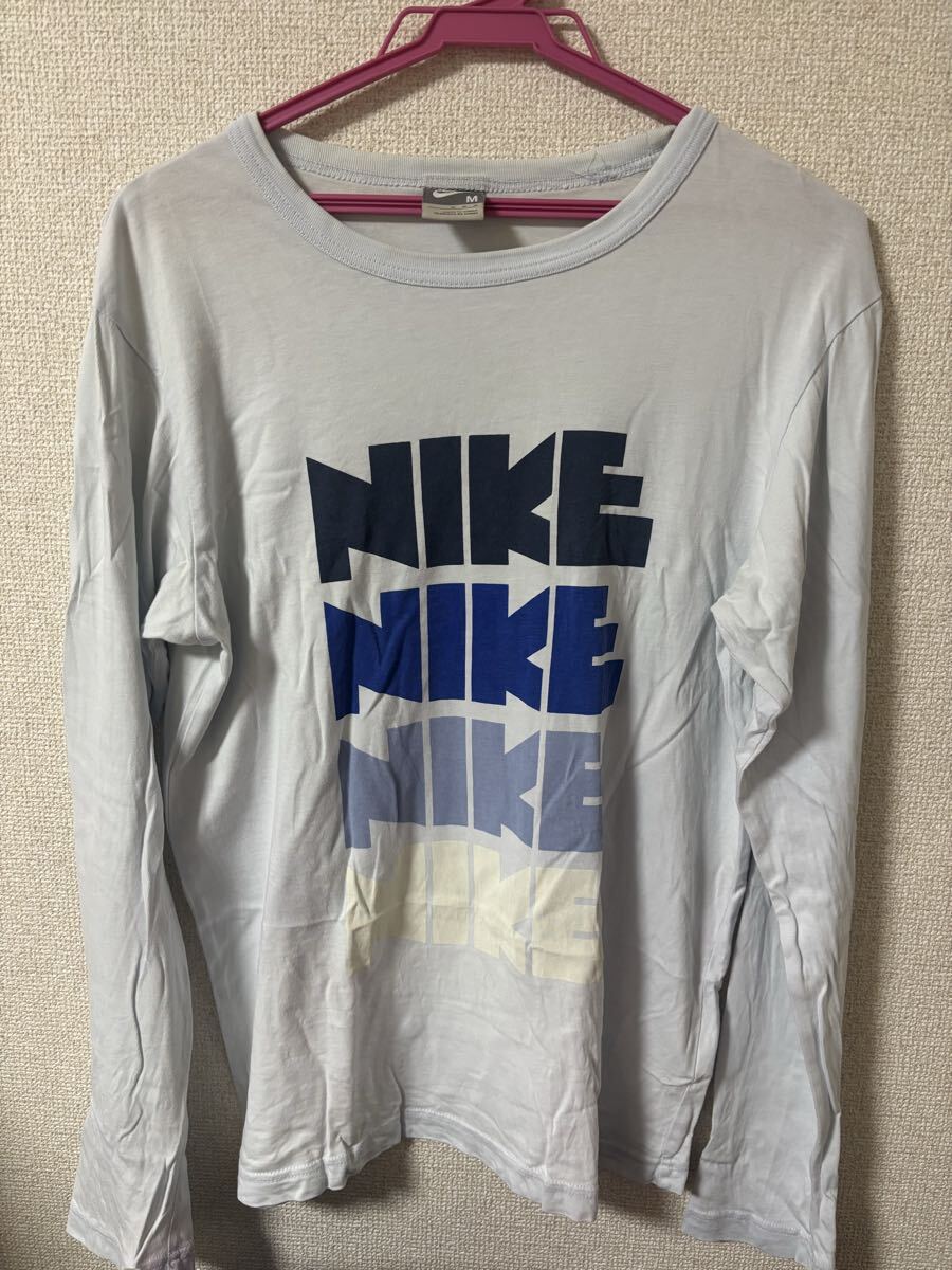 ナイキ　ゴツ　4連　 長袖Tシャツ　検)アメカジ　ビンテージ　ゴツナイキ_画像1