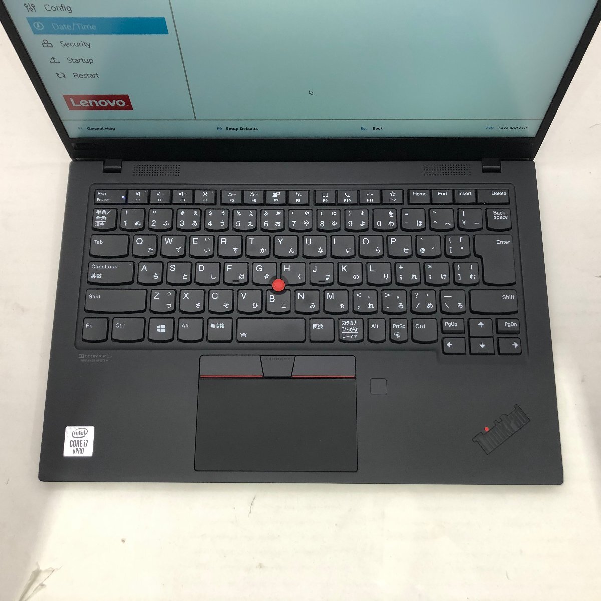 LENOVO Thinkpad X1 Carbon 20UAS6U501 Core i7 10610U 1.80GHz/16 GB/512 GB(NVMe) 〔B0708〕