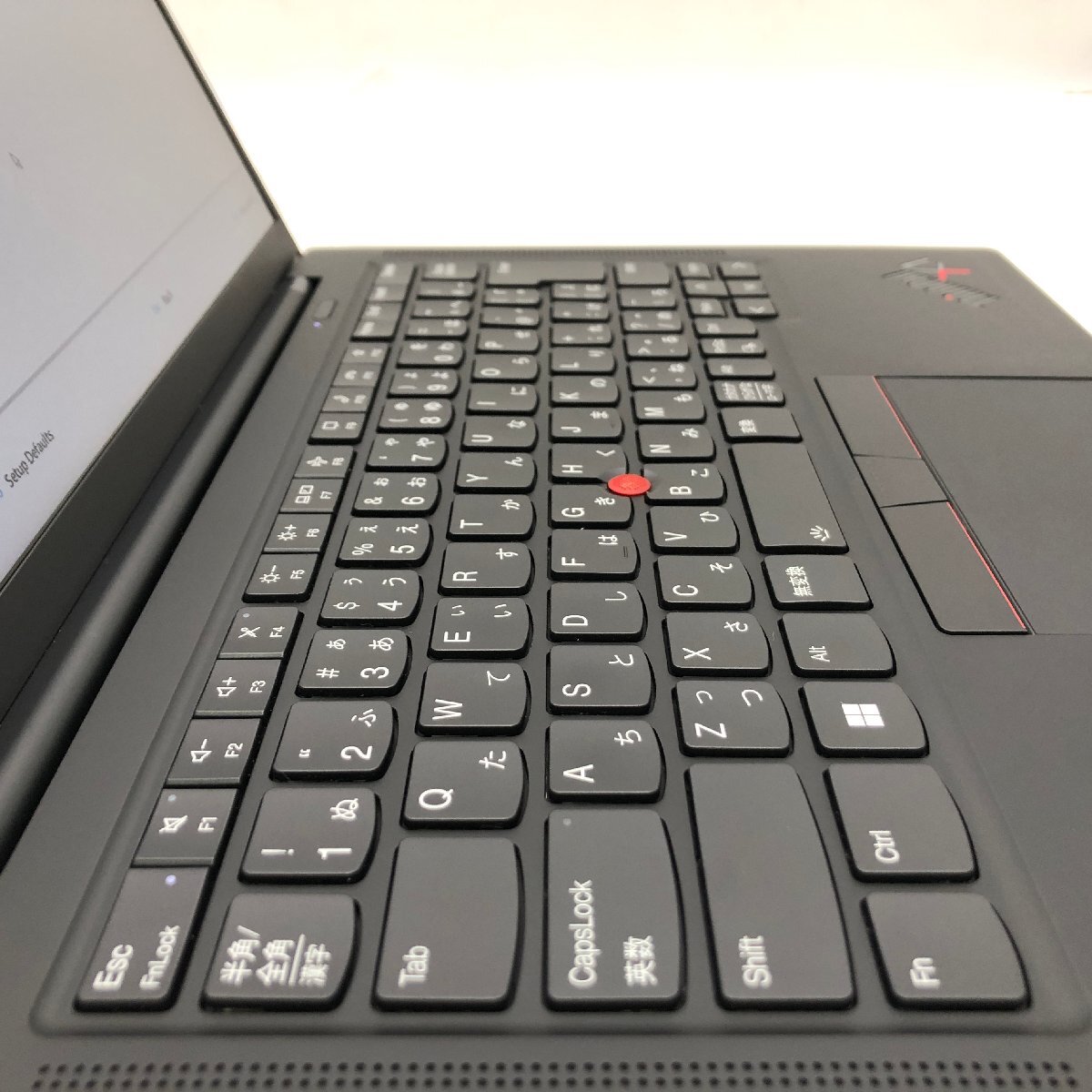 LENOVO ThinkPad X1 Carbon 20XXS24W27 Core i7 1185G7 3.00GHz/16 GB/512 GB(NVMe) 〔A0107〕