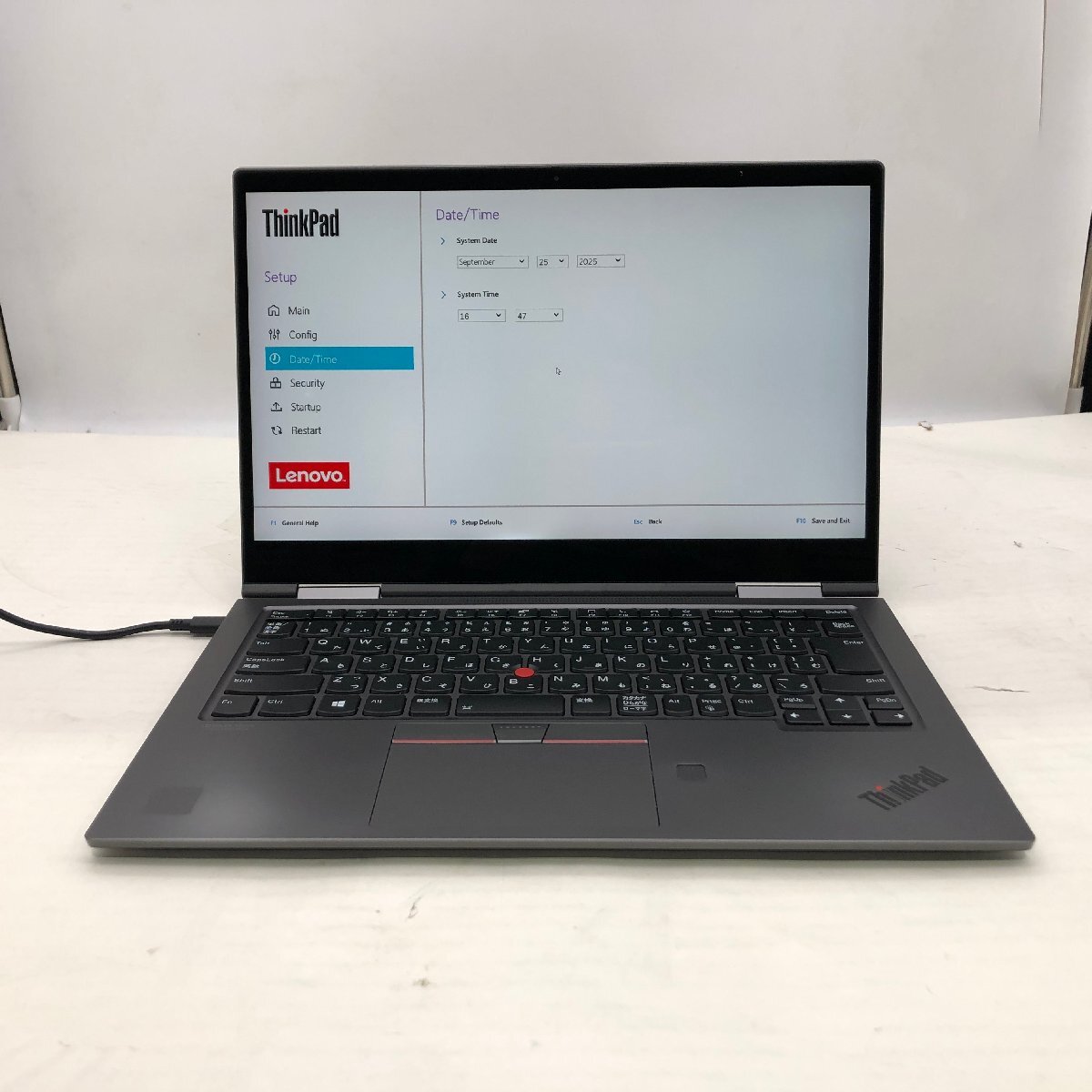 【難あり】LENOVO ThinkPad X1 Yoga 20UCS0YB0T Core i7 10610U 1.80GHz/16 GB/256 GB(NVMe) 〔A0101〕