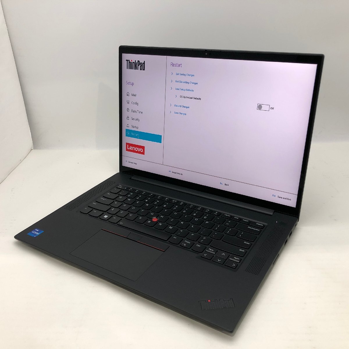 LENOVO ThinkPad P1 Gen 4i 20Y4S1PV1T Core i7 11850H 2.50GHz/64 GB/2 TB(NVMe) 〔C0323〕