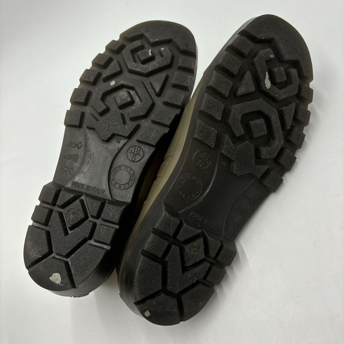 ＊ 付属品完備 イタリア製 '高級感溢れる' CHANEL シャネル ラバー レインシューズ / ショート ブーツ EU38.5 24~24.5cm レディース_画像7