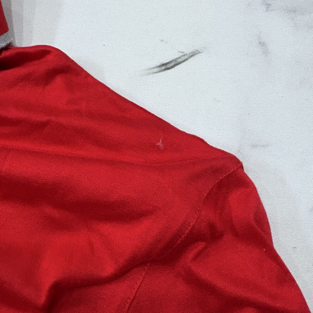 AH ■ イタリア製 '人気!! メデューサロゴ入り' VERSACE ヴェルサーチ 半袖 COTTON100% ポロシャツ SIZE:XL メンズ 高級紳士服 トップス _画像7