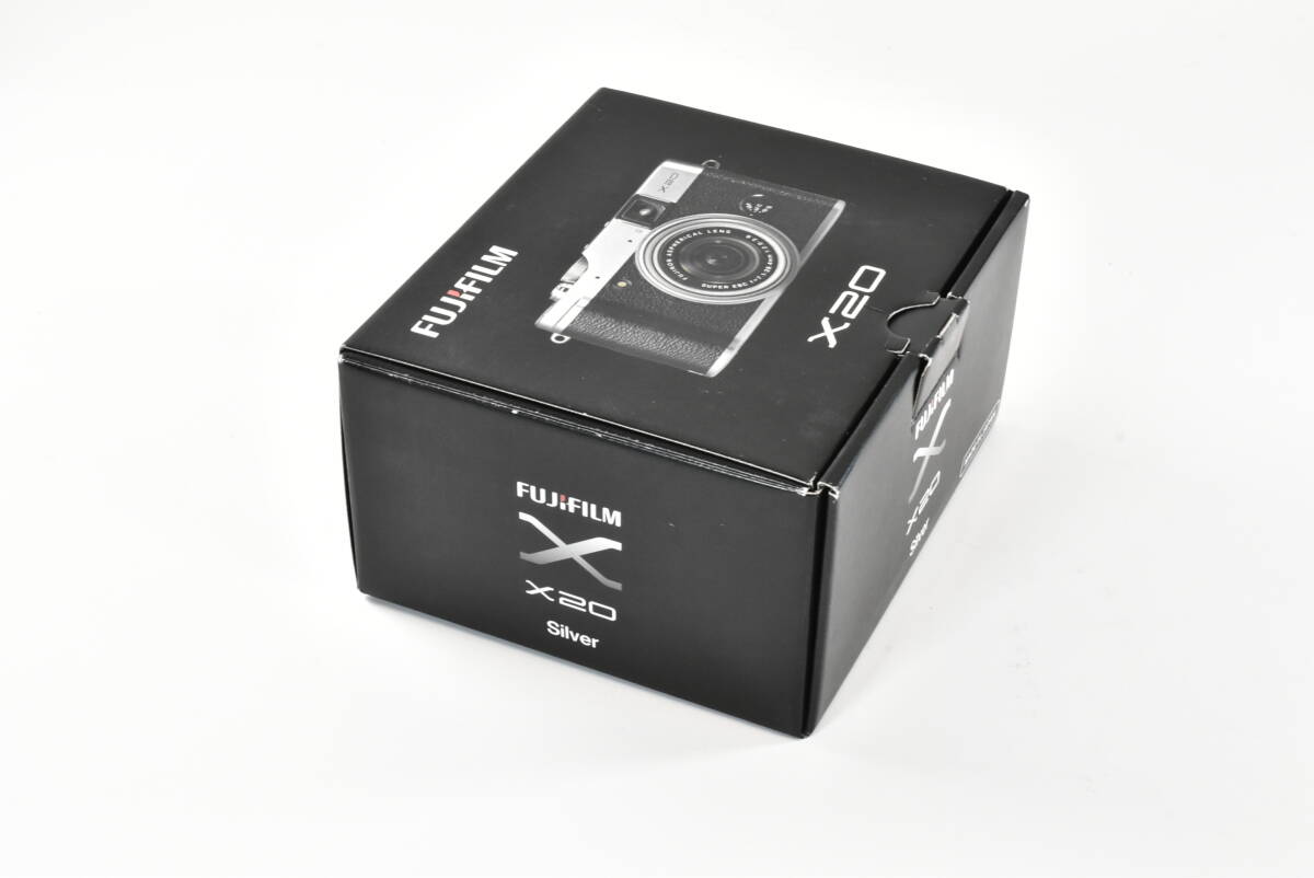 FUJIFILM フジフィルム X20 シルバー 空箱 EF-TN-YO2337_画像3