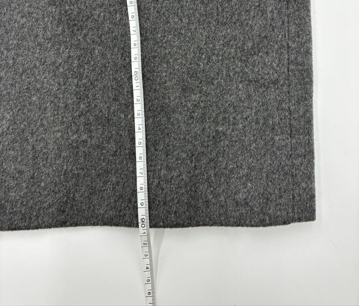 1円スタート CASHIMERE カシミヤ カシミア ロングコート A4-98 TK0926-13