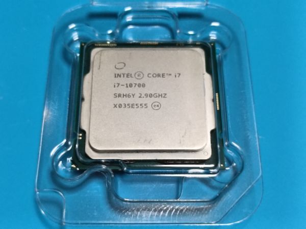 (BIOSで確認済み) CPU Intel Core i7 10700(第10世代) 2.90GHz/Max4.80GH No.38