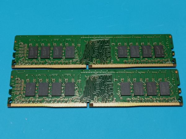 (BIOSで確認(rèn)済み)デスクトップPC用【Micron】 16GB 2Rx8 DDR4 PC4-3200AA 16GBx2枚　計(jì)32GB No.40