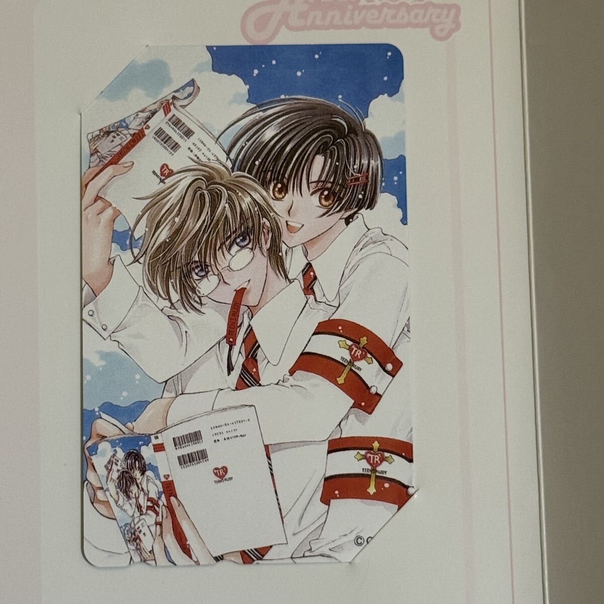 CLAMP クランプ　ティーンズルビー　ASKAX エックス　司狼神威　貓依護(hù)刃　テレカ　テレフォンカード　テレホンカード　未使用品　當(dāng)時(shí)品