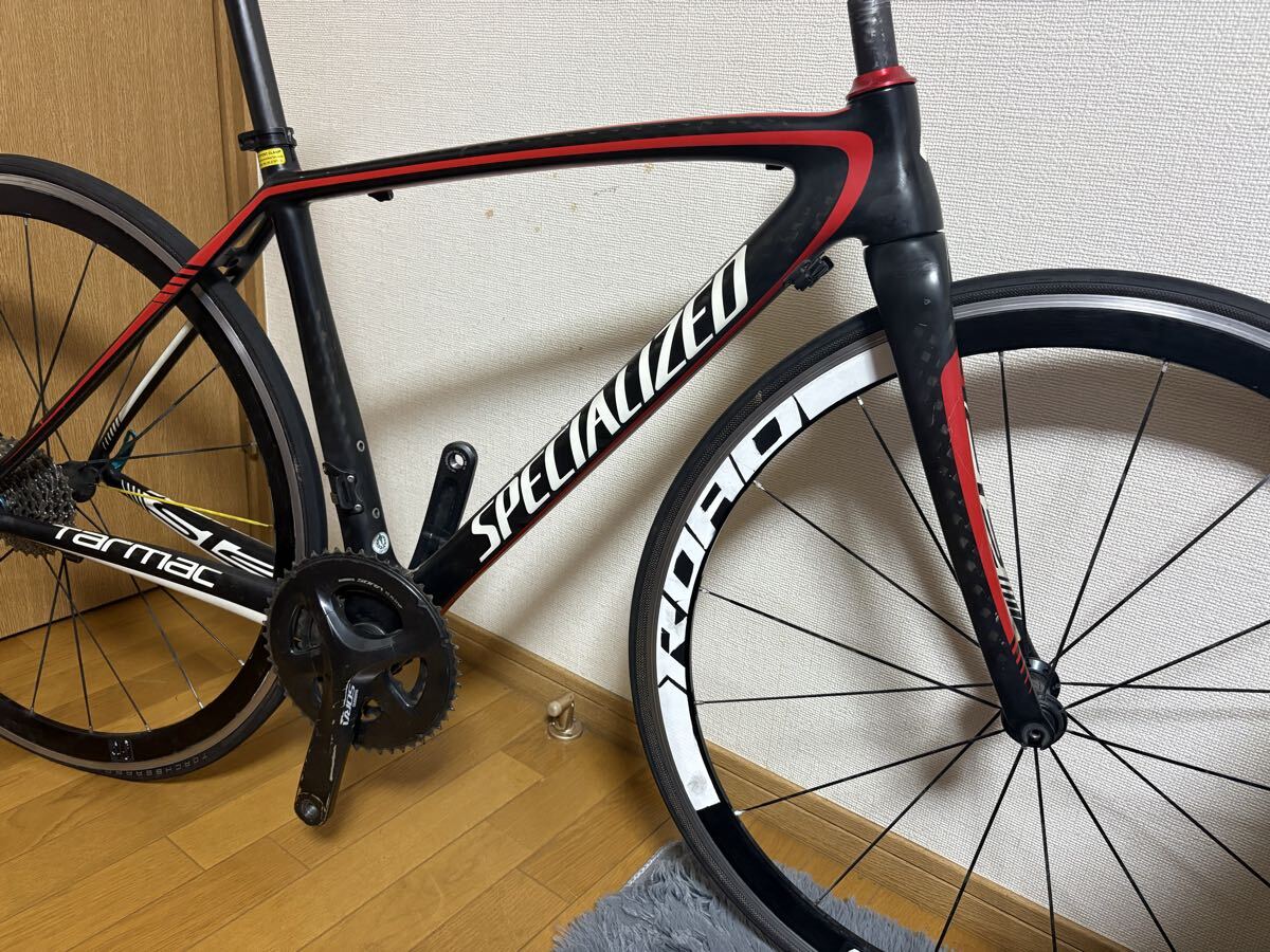 美品 綺麗 スペシャライズド SPECIALIZED カーボン ロードバイク フルカーボン 49サイズ ターマックsl2