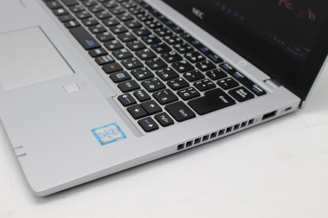 中古 12.5型 NEC VersaPro PC-VKM17B-4 Windows11 第8世代 i5-8350U 8GB NVMe 256GB-SSD カメラ 無(wú)線 Office付き 中古パソコン 管:1129m