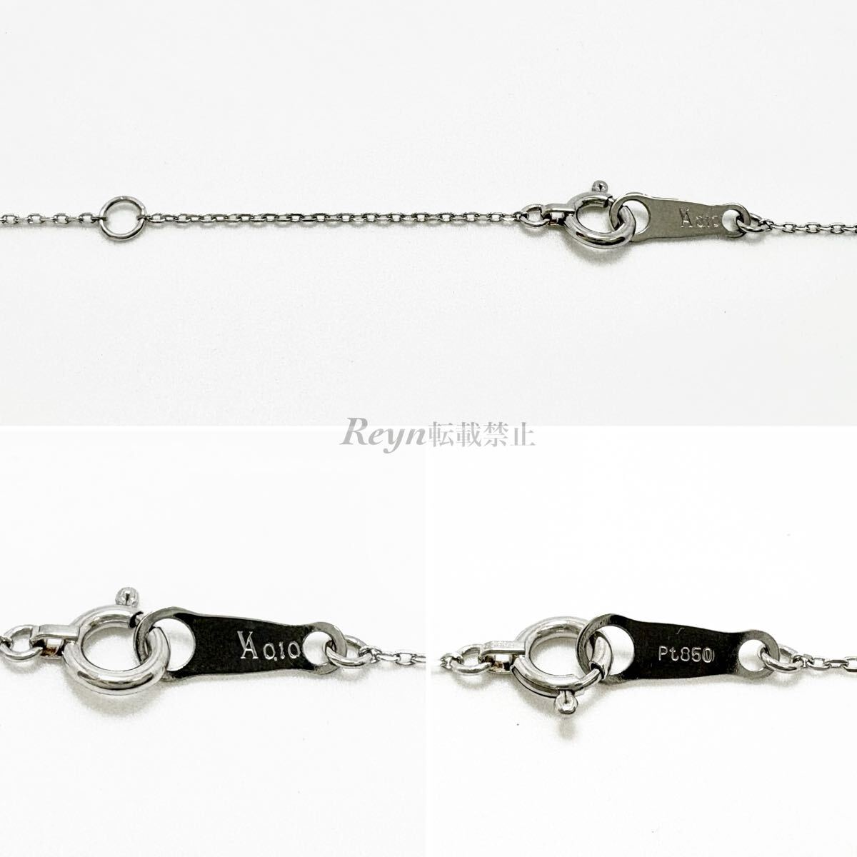 [ новый товар с отделкой ] VENDOME AOYAMA Vendome Aoyama платина pt950 pt850 бриллиант 0.10ct цветок Corolla колье APVN153340DI