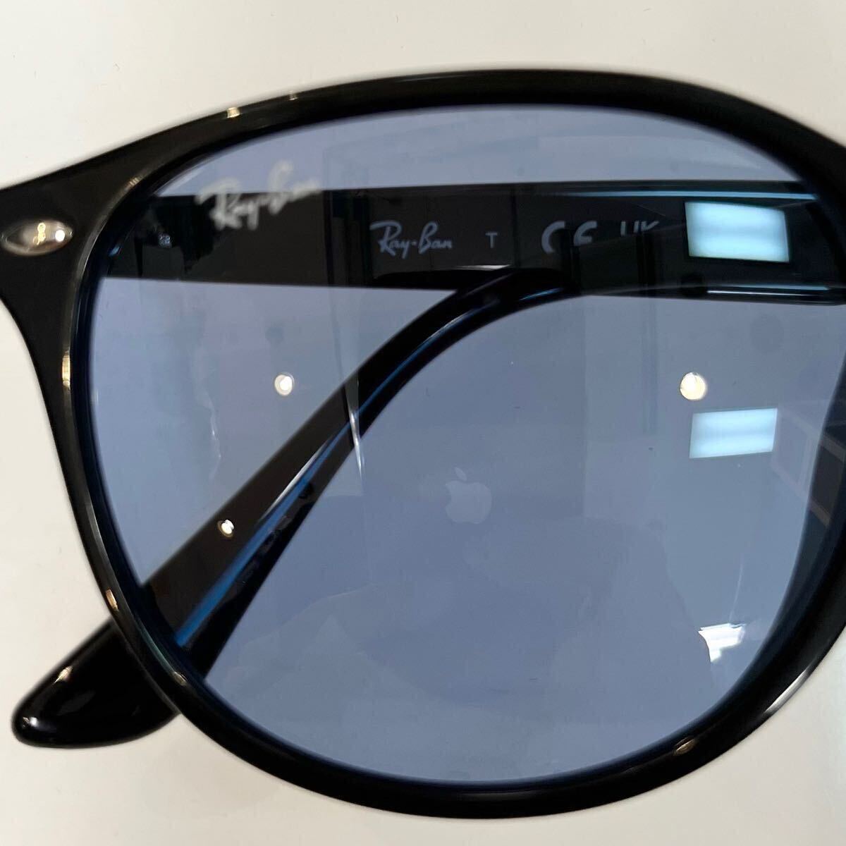 正規品RayBanレイバン サングラス　RB4259F 601/80 ブラック/ブルーBLACK/BLUE アジアンフィット ルックスオティカジャパン正規品 ケース黒_画像6