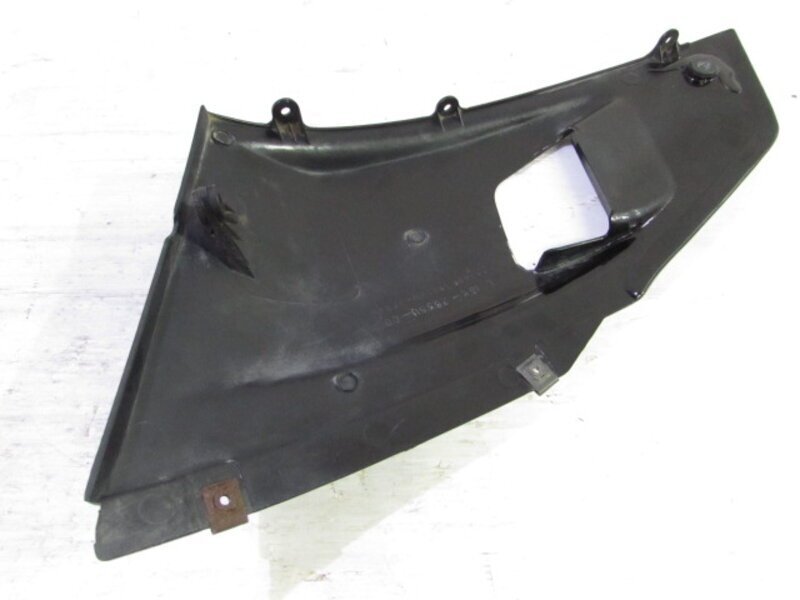 ZEXT FZ400R 46X редкий!! очень популярный оригинальный верхний боковой обтекатель левый повреждение нет осмотр * FZ400N FZ400 FZR400 FZR400R RR 4YR копия 134T20