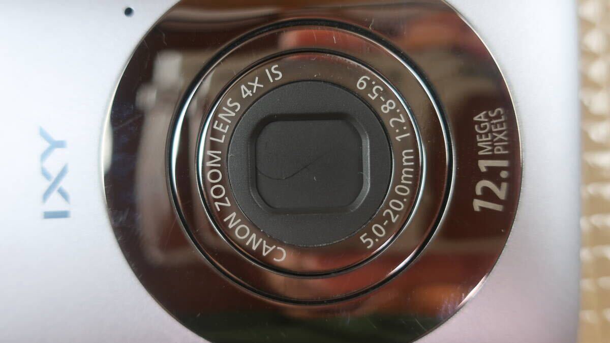 ●HS/　　　Canon キヤノン IXY 200F カメラ デジタルカメラ PC1469 5.0-20.0mm 1:2.8-5.9 充電器なし ジャンク扱い