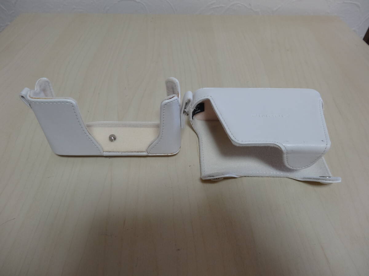 [送料無料 即決] FUJIFILM FINEPIX専用 ソフトケース F　SC-D30H (ホワイト) USED