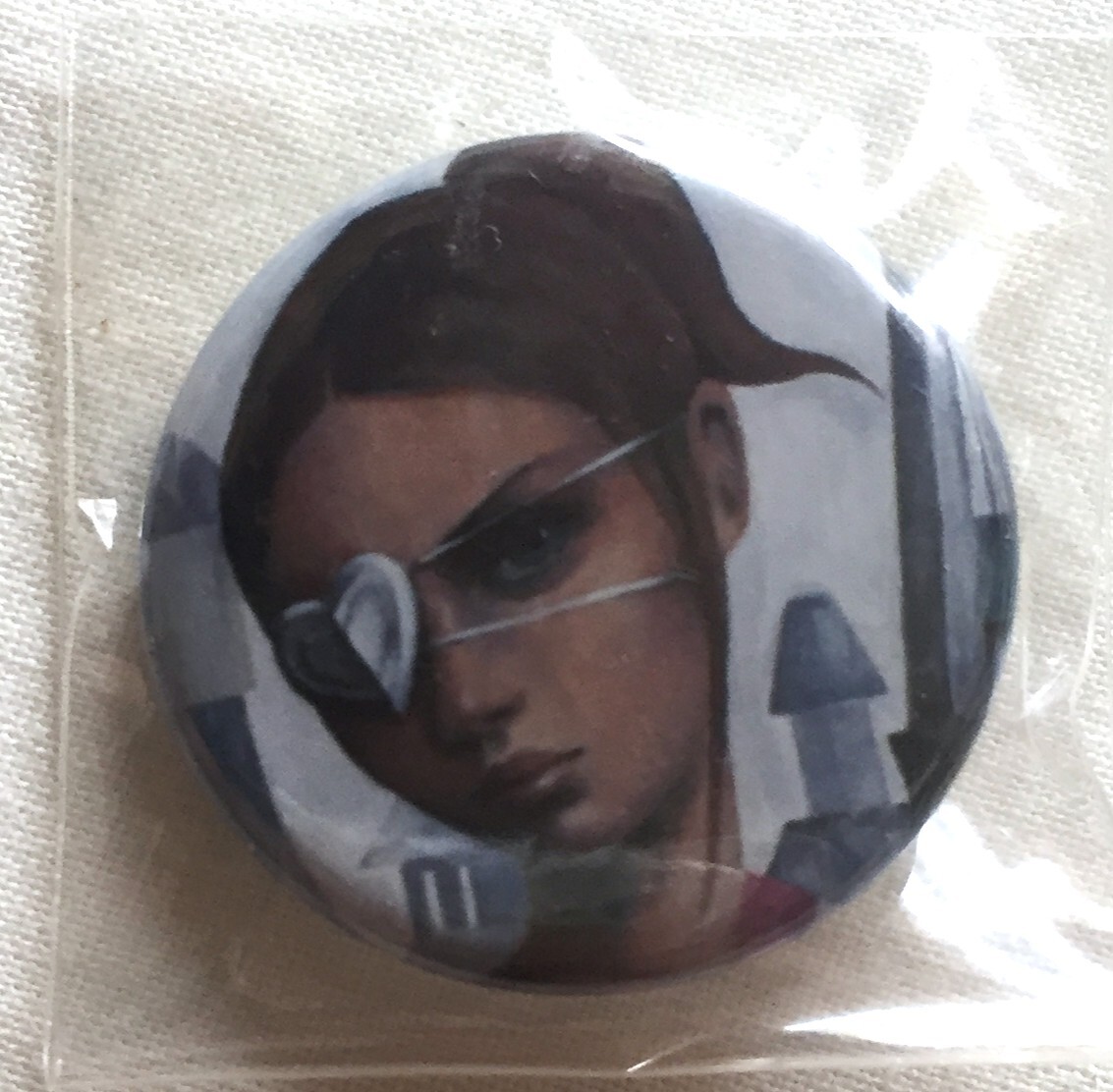 ◆ アジサカコウジ 個展 アート バッジ バッチ 未使用品_画像4