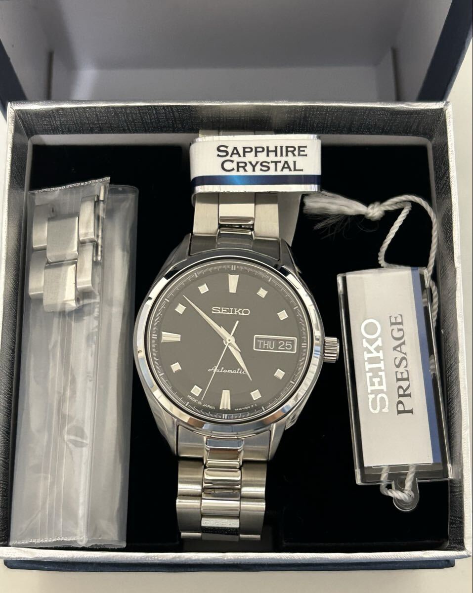 セイコー プレザージュ 自動巻腕時計 SRP897J1 国内未発売_画像8