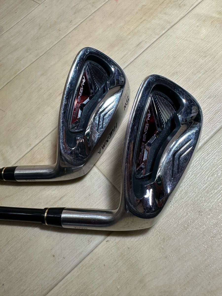 【中古品】ホンマゴルフ AMAZING SPEC AW～SW 2本セット フレックスR