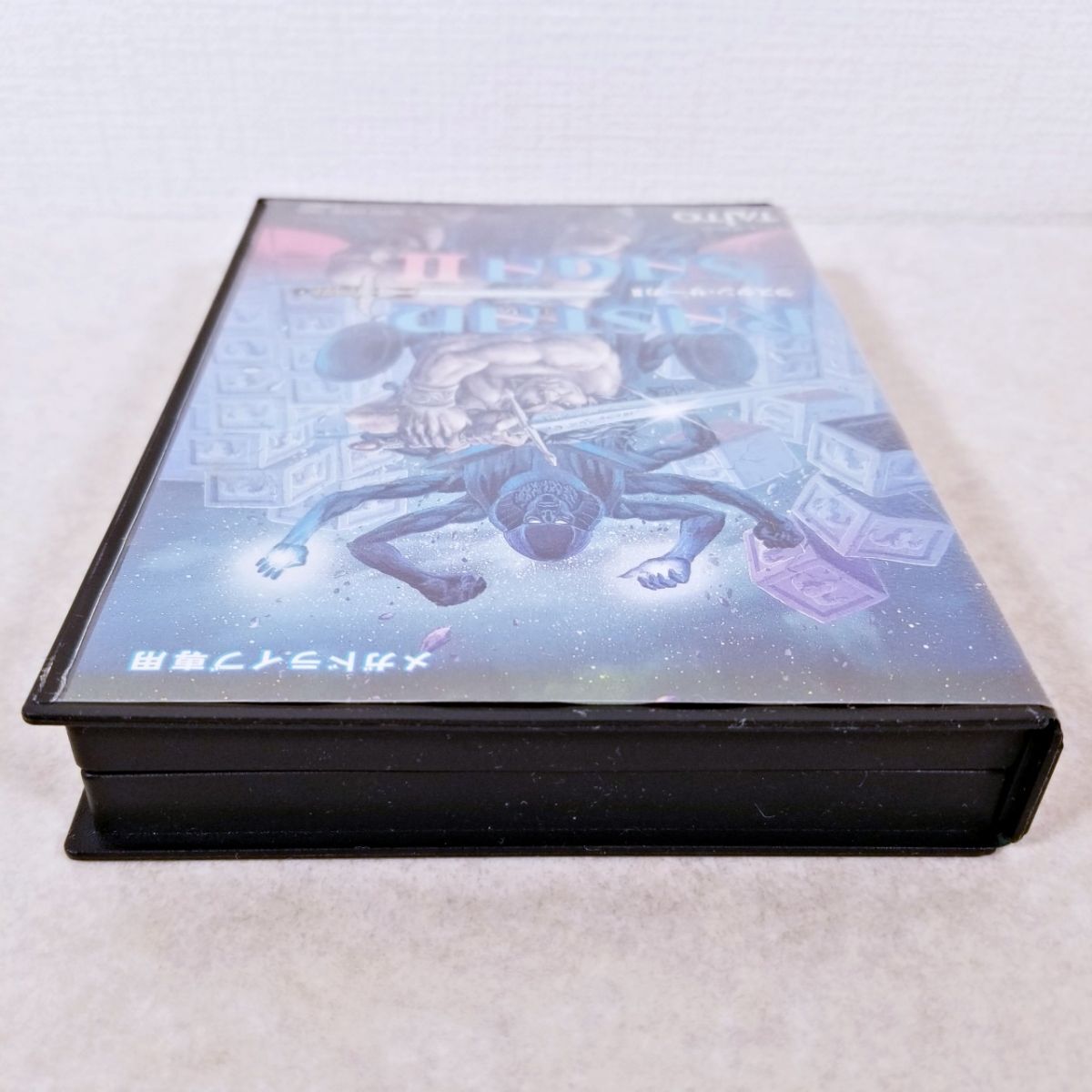 当時物 メガドライブ ラスタンサーガ2 箱 説明書付き SEGA セガ TAITO タイトー 表装表焼けあり_画像7