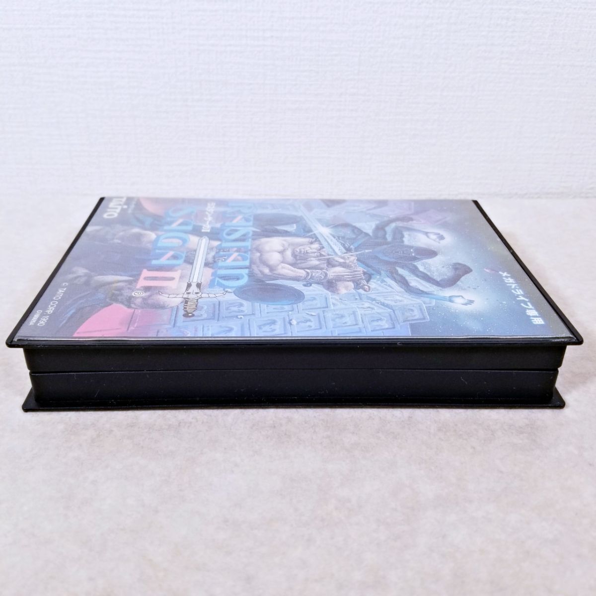 当時物 メガドライブ ラスタンサーガ2 箱 説明書付き SEGA セガ TAITO タイトー 表装表焼けあり_画像8