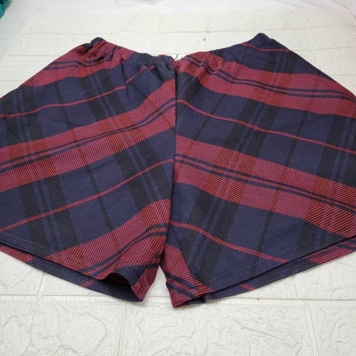 ★【在庫処分価格】Manha ショートパンツ フリーサイズ 日本製 MA14A03001 未使用品☆C9-079J_画像3