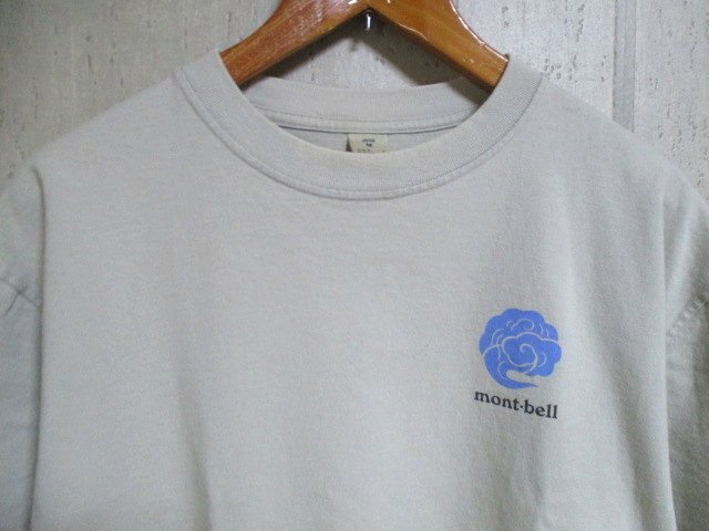 g111　モンベル　mont-bell　Tシャツ　サイズM　綿素材　45_画像5