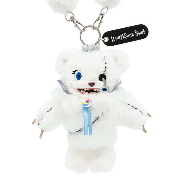 589◇ハミクマソウル ハミクマパンク ハミクマキャンディ ストラップ付きマスコット キーチェーン セット USJ 2025 限定 ハミクマ Hamikuma_画像3