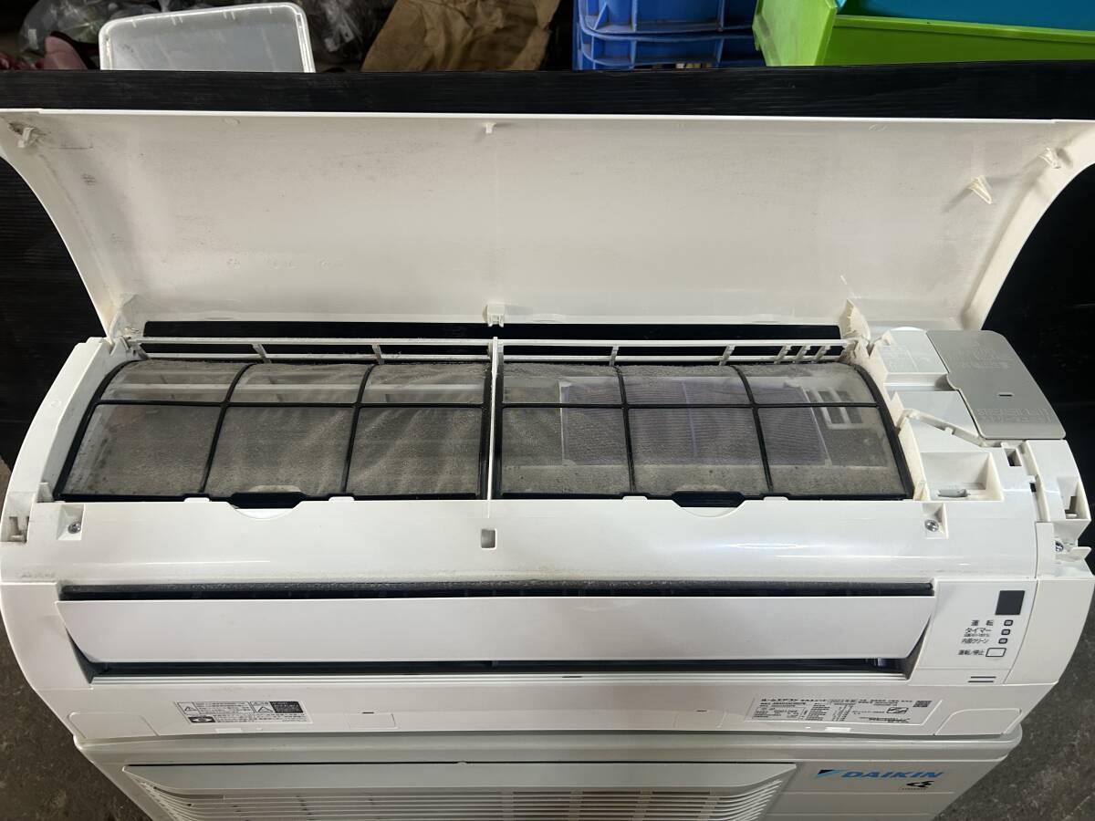 ルームエアコン DAIKIN/ダイキン 內(nèi):AN403AEBKPW 外:AR403AEBKP ●A-459● 200V 冷/暖 4.0/5.0kw R32 2023年制 リモコン付き