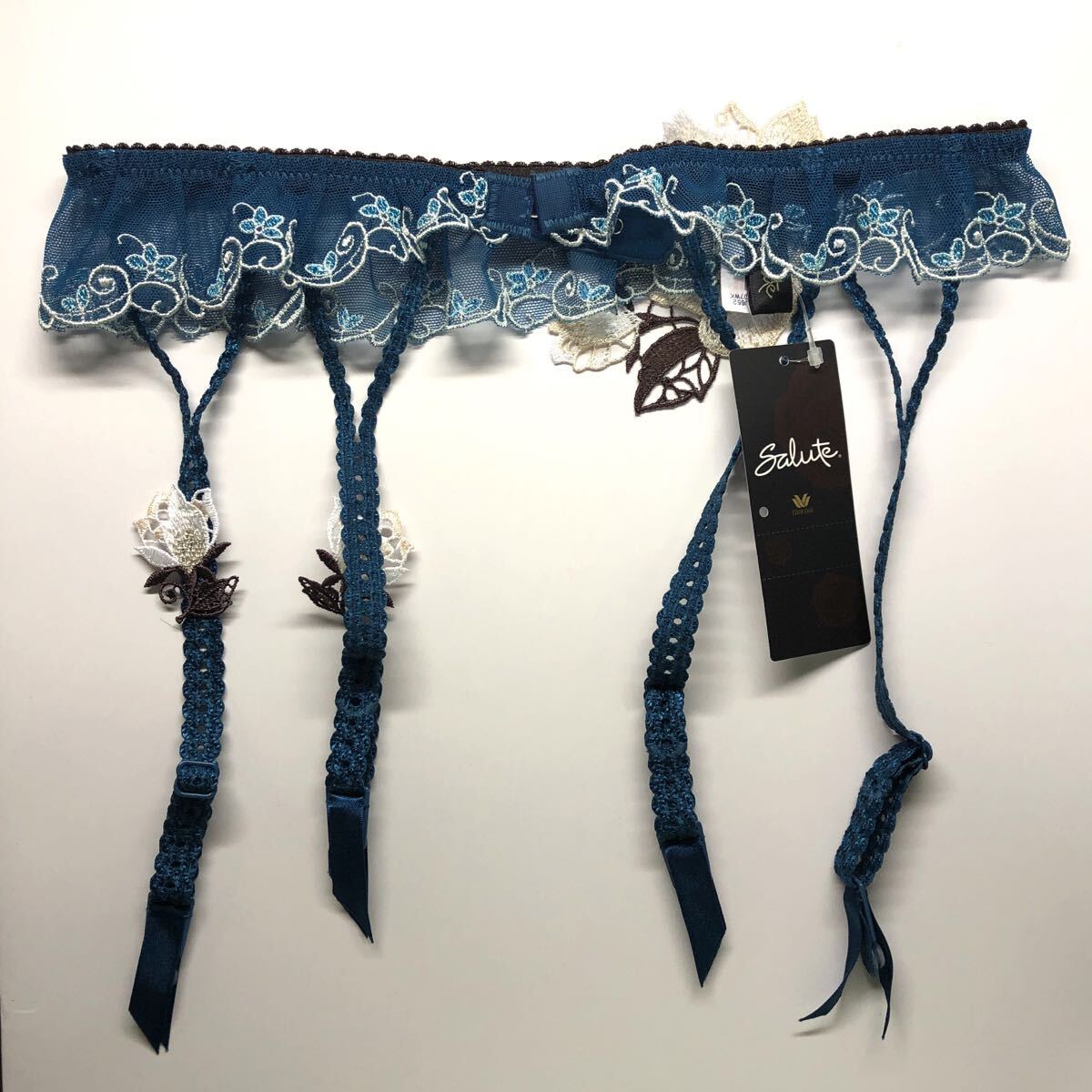 ワコール　サルート　モネ　ガーターベルト　M 自然界のエロス　Wacoal salute GTJ652 BS 新品未使用品　ベビードール_画像4