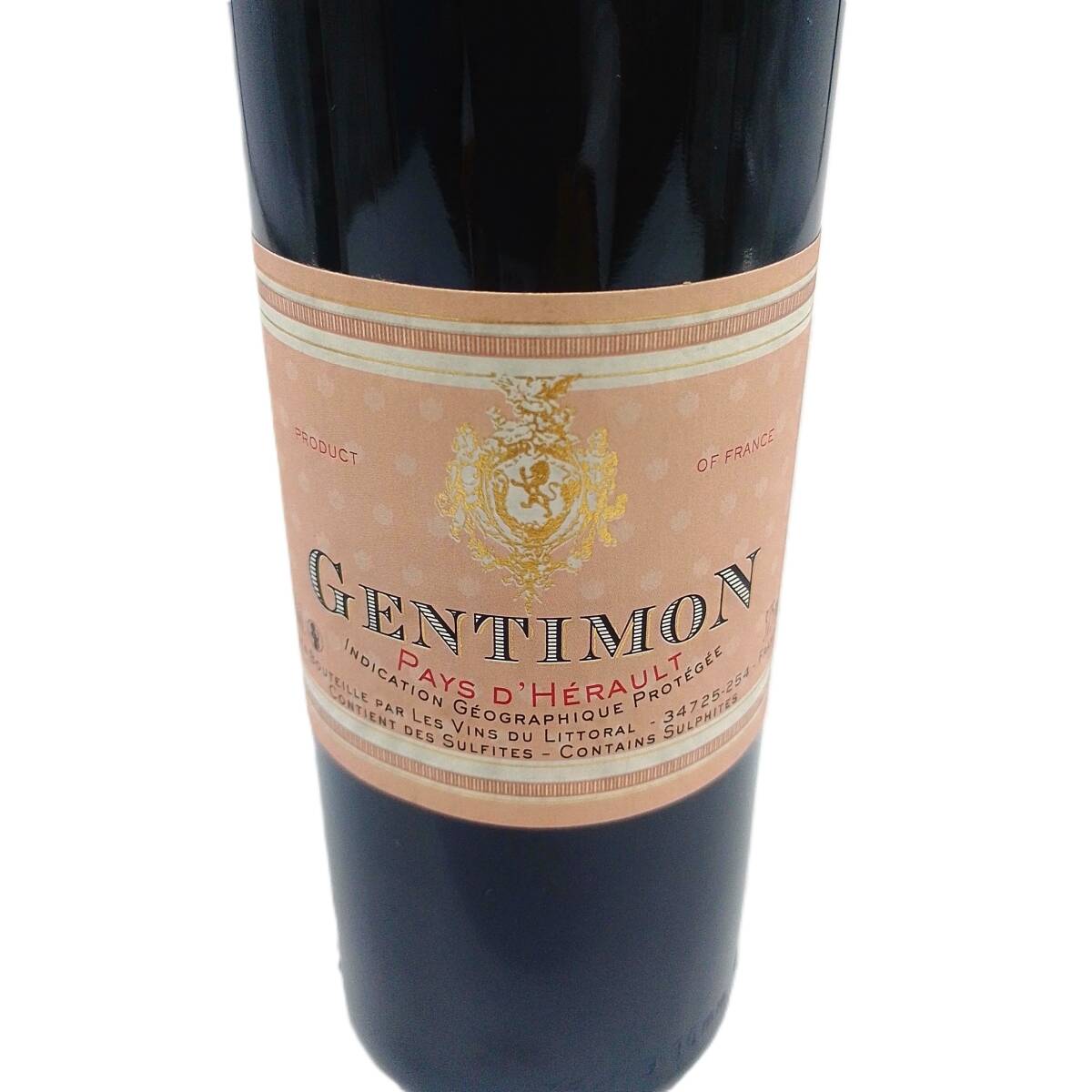 未開封　ワイン３本セット　ジェンティモン ブラン　ジェンティモン ルージュ　フロンテラ カベルネソーヴィニヨン