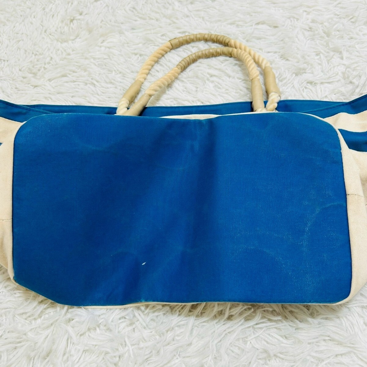 the bagmati ボーダー　バッグ　トートバッグ　プリント ロゴ　カジュアル_画像10