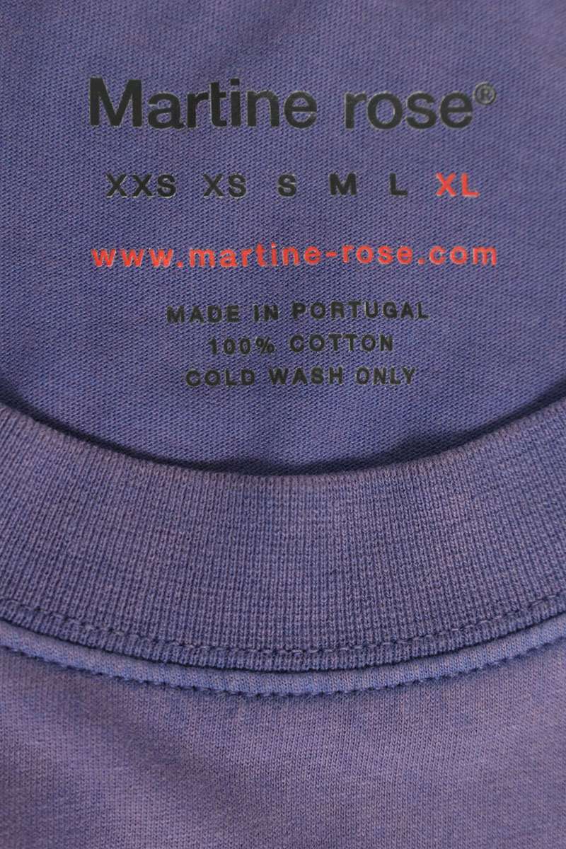 マーティンローズ サイズ:XL ロゴプリントヴィンテージ加工Tシャツ 中古 BS99_画像3