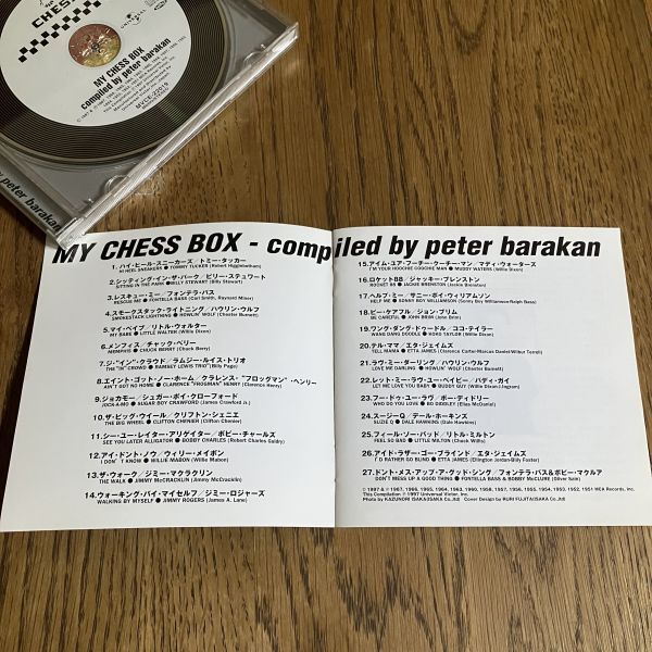 【廃盤CD】マイ・チェス・ボックス ピーター・バラカン編 Chess Peter Barakan クリフトン・シュニア ボビー・チャールズ MUDDY WATERS_画像6